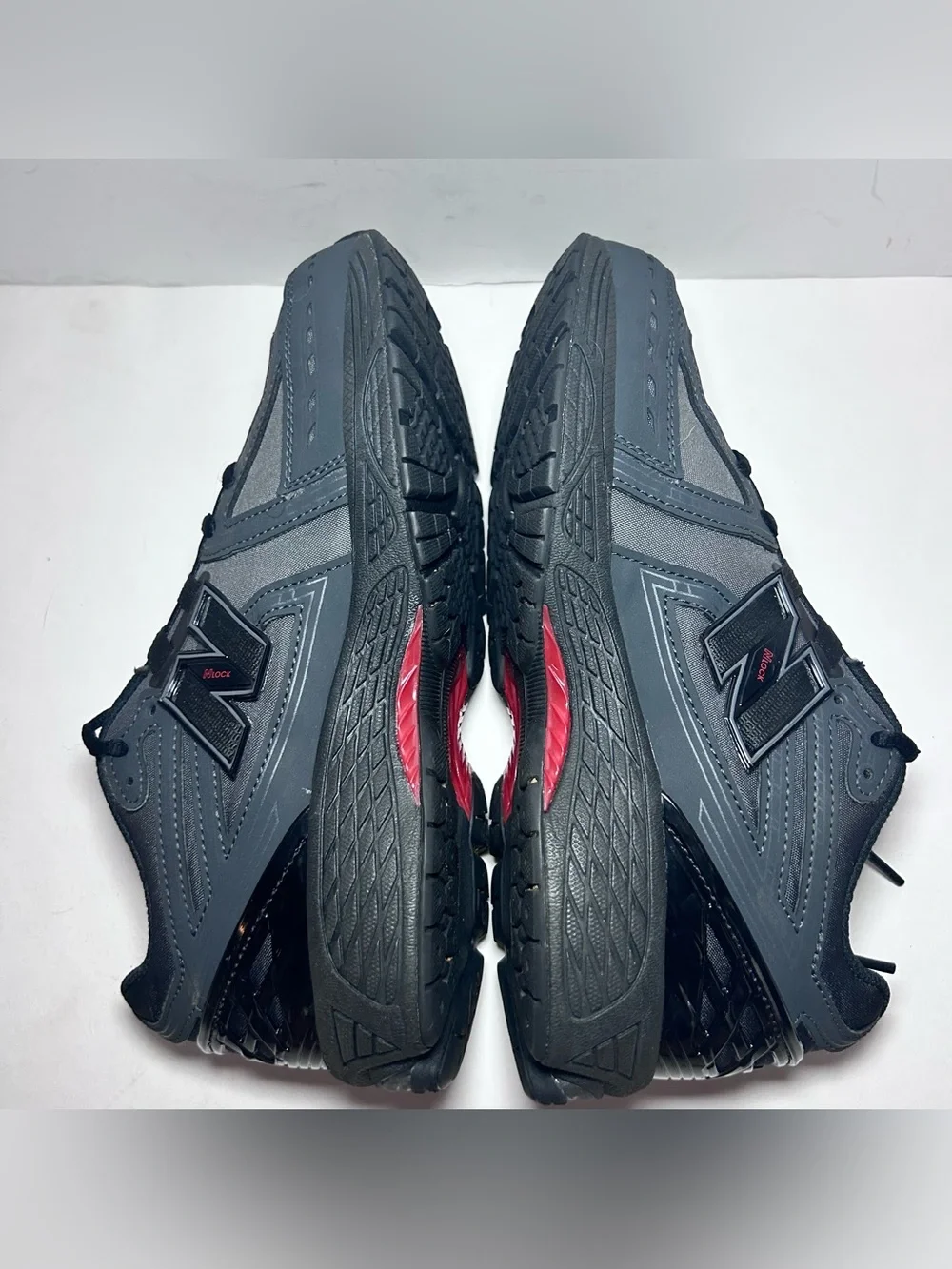 New Balance 1906R Black Athletic Shoes Castle Rock Red Fade Kids 5
